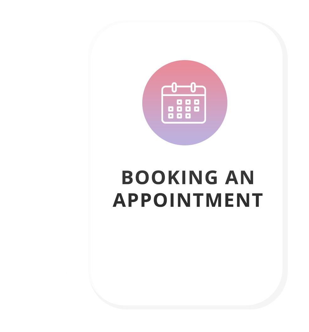 Booking an appointment with the dentist